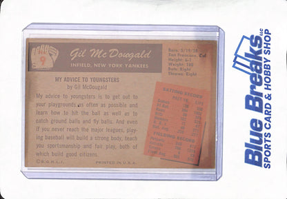 1955 Bowman - Gil McDougald - Baseball - #9
