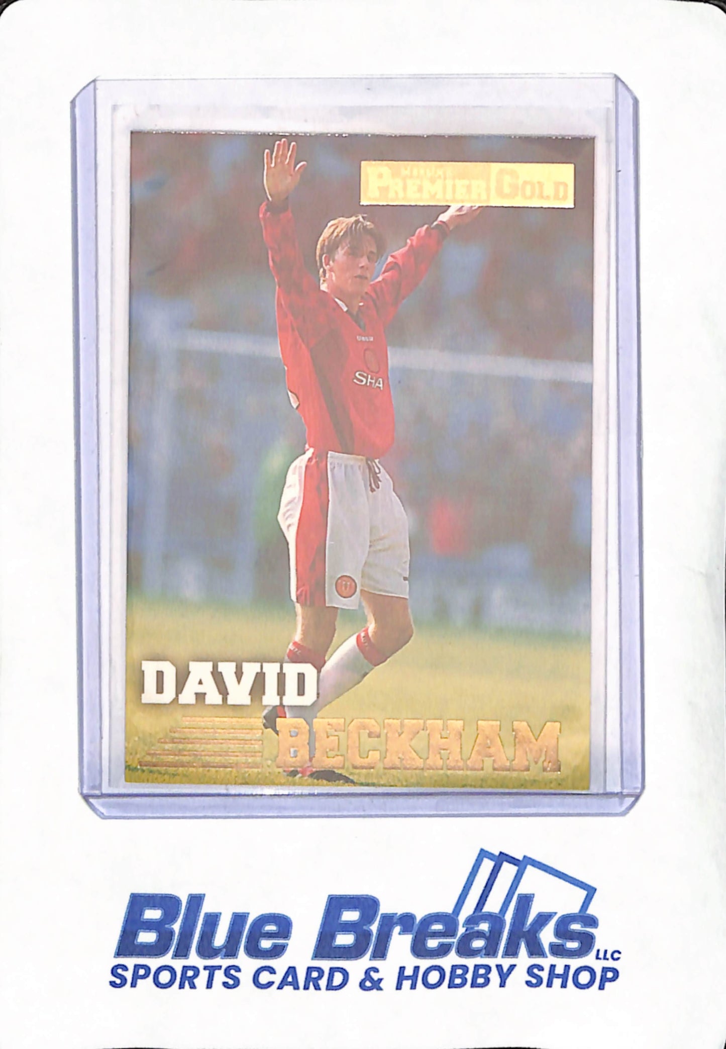 1996-97 Merlin's Premier Gold - David Beckham - Soccer - RC - #092