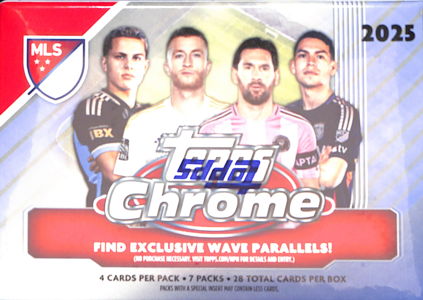 2025 Topps MLS Major League Soccer Chrome Blaster Box - Sealed Wax