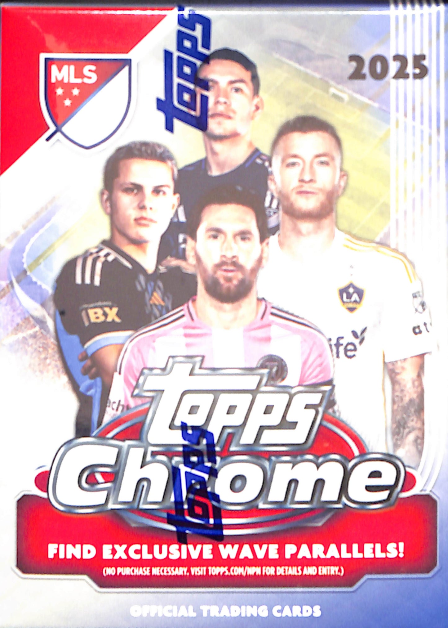 2025 Topps MLS Major League Soccer Chrome Blaster Box - Sealed Wax