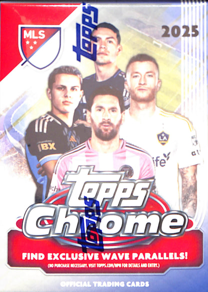 2025 Topps MLS Major League Soccer Chrome Blaster Box - Sealed Wax