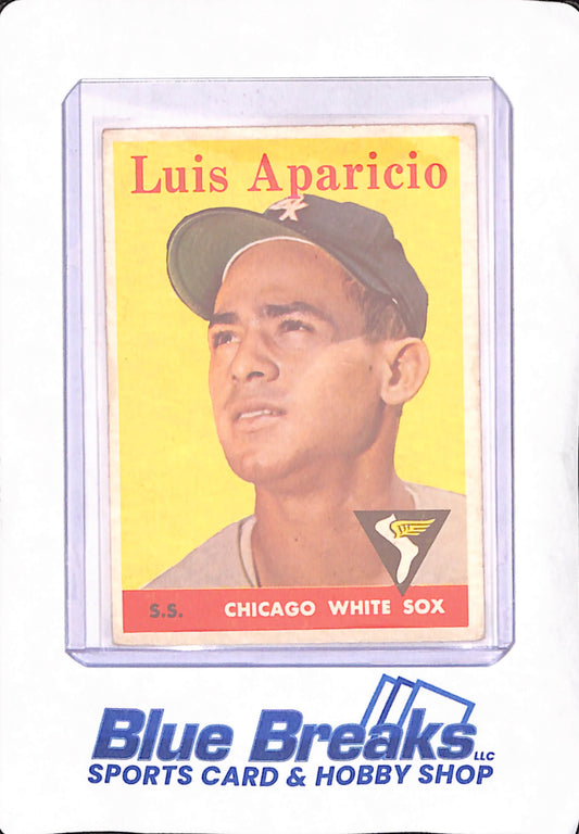 1958 Topps - Luis Aparicio - Chicago White Sox - Baseball - #85