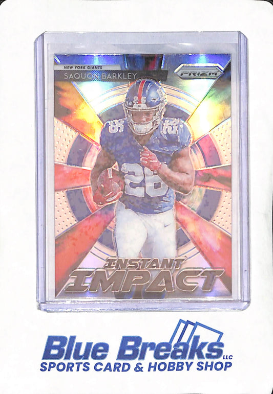 2018 Panini Prizm - Saquon Barkley - New York Giants - Football - Instant Impact - #II-2