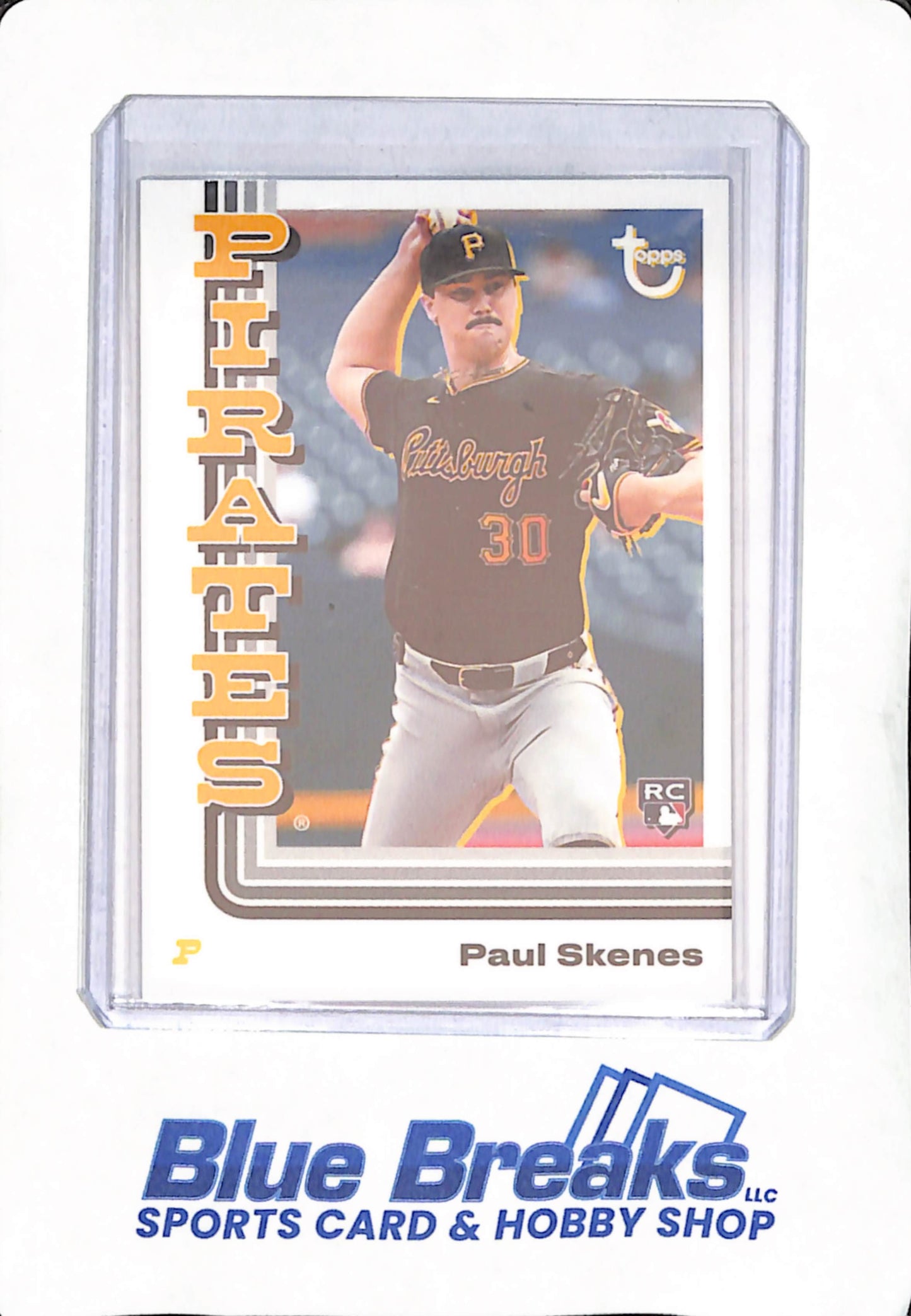 2024 Topps Brooklyn Collection - Paul Skenes - Pittsburgh Pirates - Baseball - RC - #37