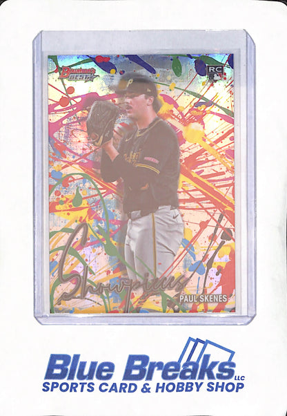2024 Bowman's Best - Paul Skenes - Showpieces - Pittsburgh Pirates - Baseball - RC - #BS-2