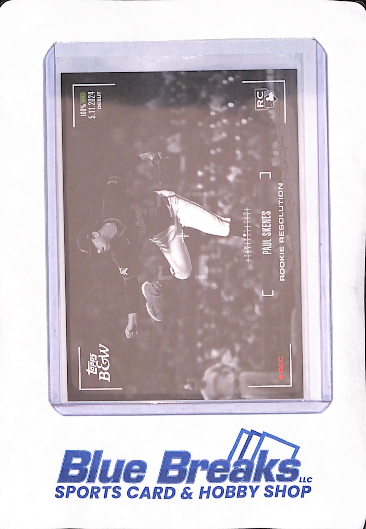 2024 Topps Black & White - Paul Skenes - Pittsburgh Pirates - Baseball - #RR17