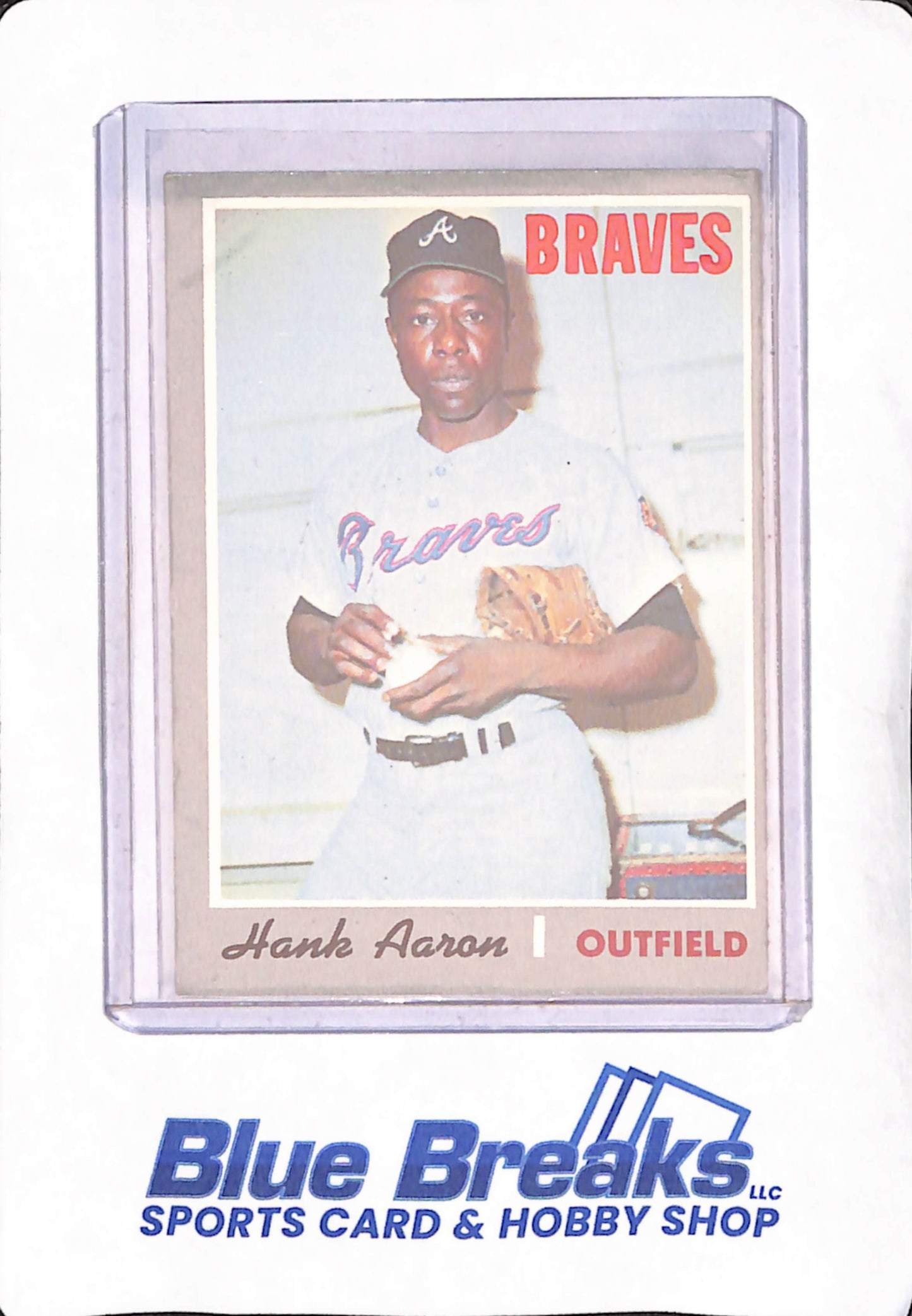 1970 Topps - Hank Aaron - Atlanta Braves - Baseball - #500