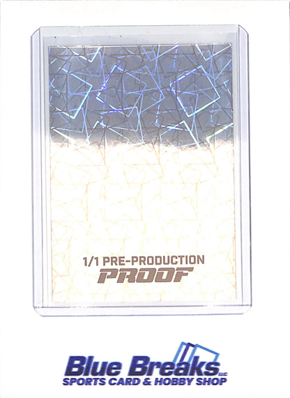 2025 Leaf Vivid - Travis Sykora - In Glorious Technicolor - 1/1 Pre-Production Proof - Washington Nationals  - Baseball