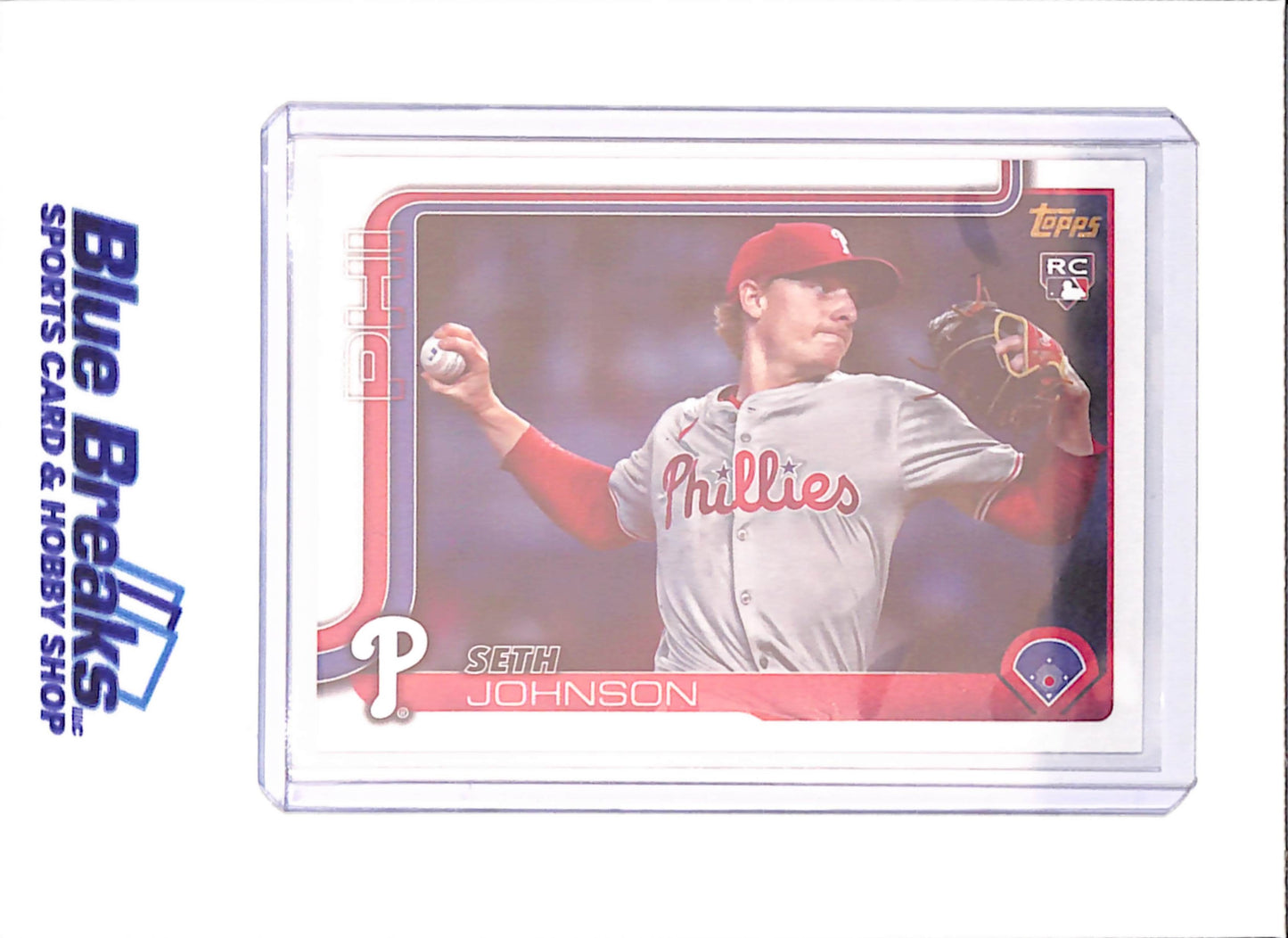 2025 Topps - Seth Johnson - RC - Image Variation - Philadelphia Phillies - Baseball - #3362