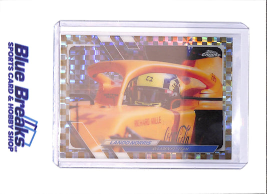 2021 Topps Chrome F1 - Lando Norris - X-factor - 17/50 - McLaren - Formula 1 - #22