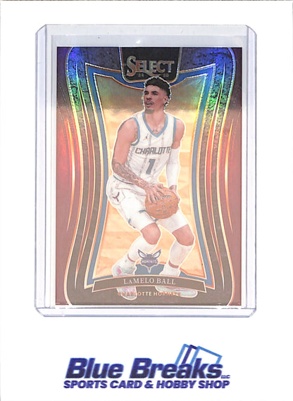 2024-25 Panini Select - LaMelo Ball - 58/85 -  Charlotte Hornets - Basketball - #316