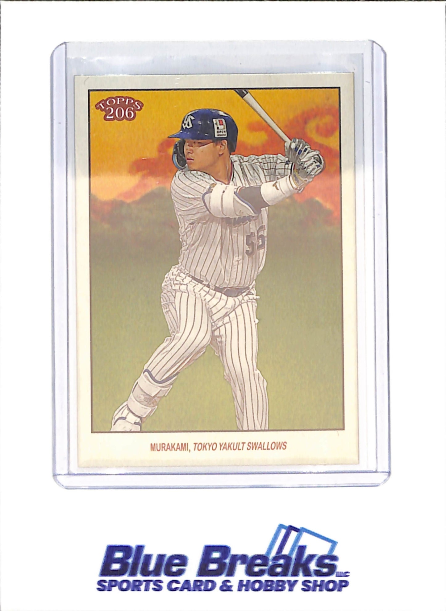 2023 Topps 206 NPB - Munetaka Murakami - Image Variation - Tokyo Yakult Swallows - Japanese Baseball - Baseball - #67