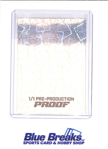 2025 Leaf Vivid - Cam Caminiti - 1/1 Pre-Production Proof - Atlanta Braves - Baseball
