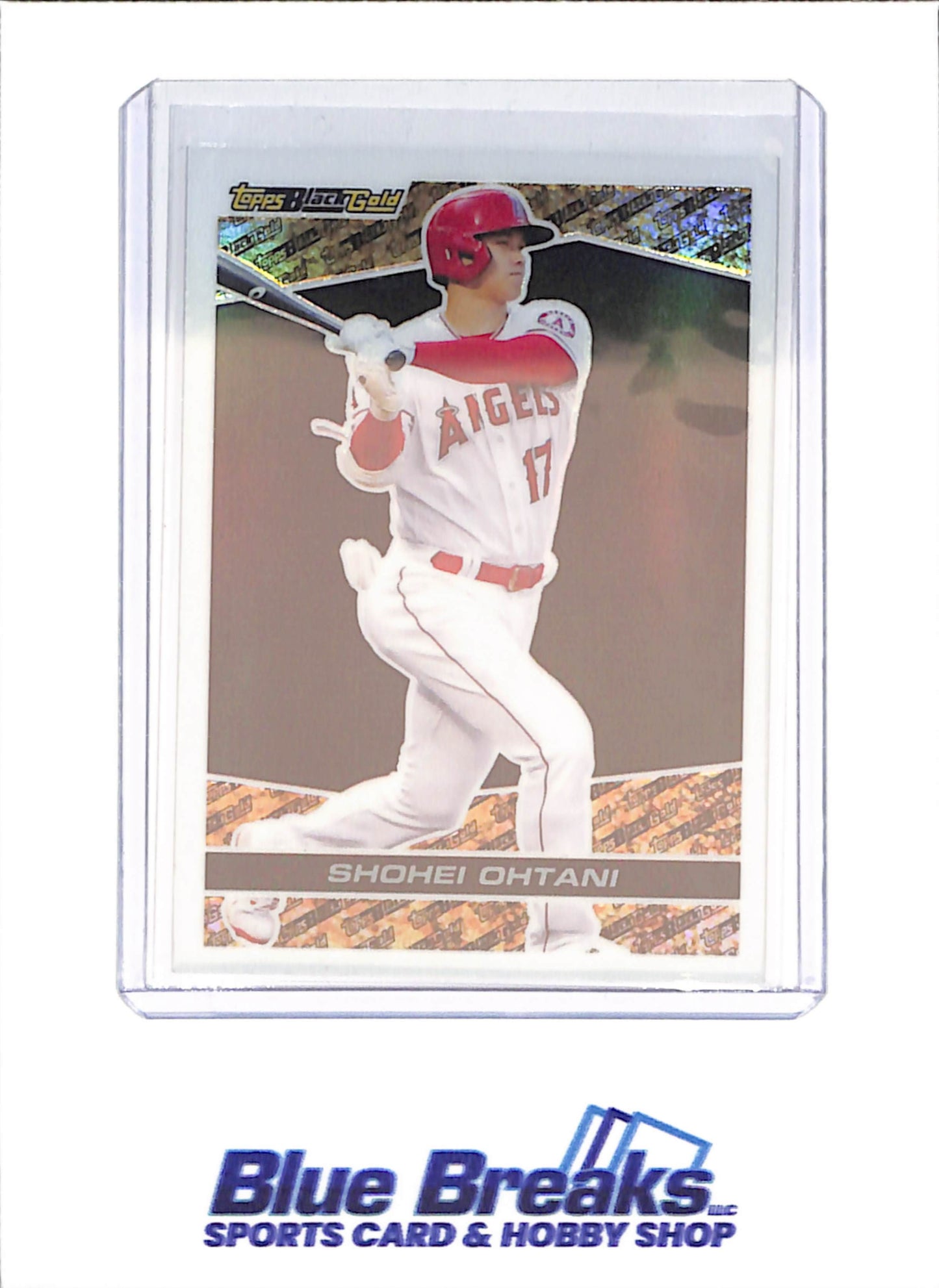 2021 Topps Chrome - Shohei Ohtani - Black Gold - Los Angeles Angels - Baseball - #SBC-13