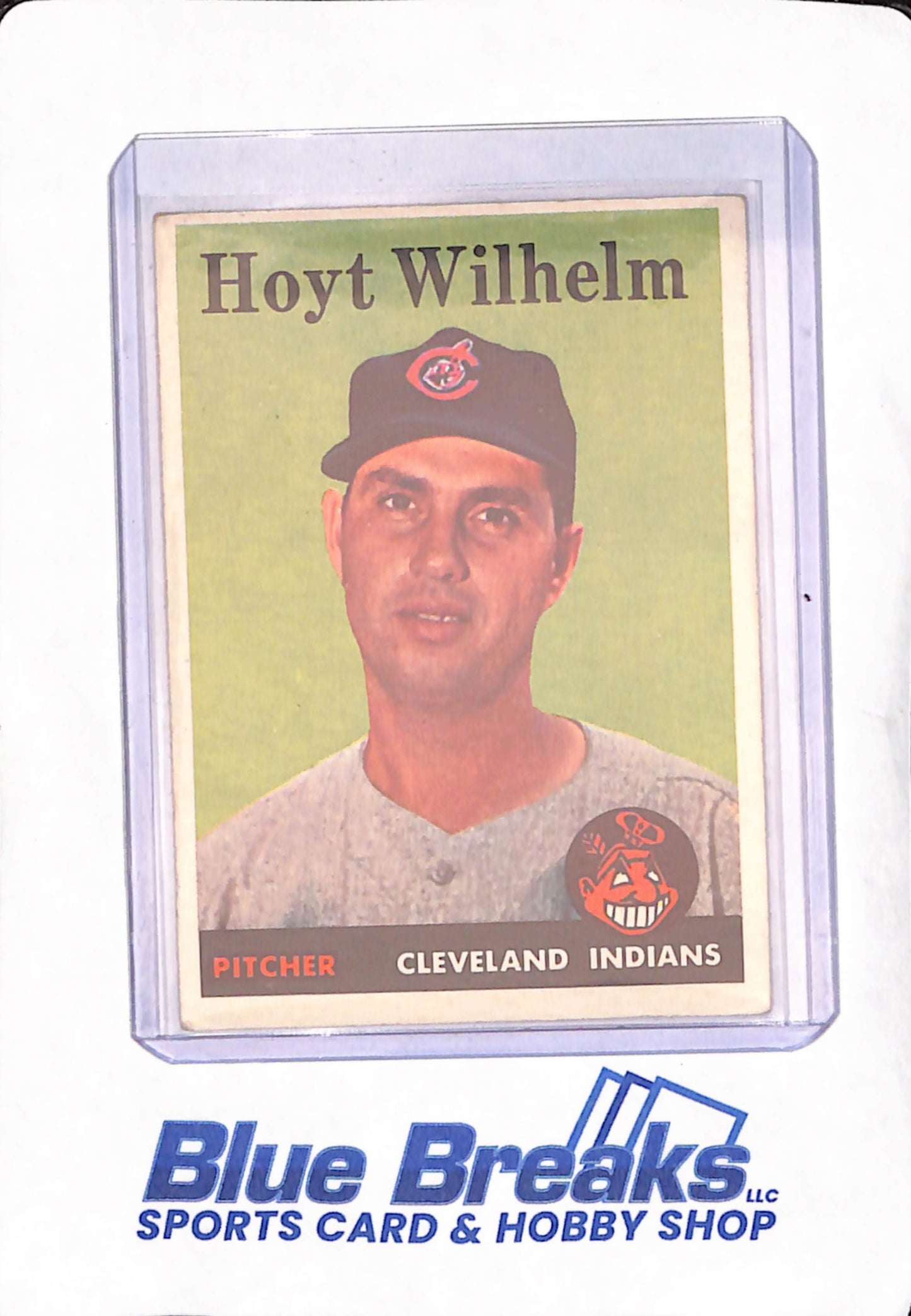 1958 Topps - Hoyt Wilhelm - Cleveland Indians - Baseball - #324
