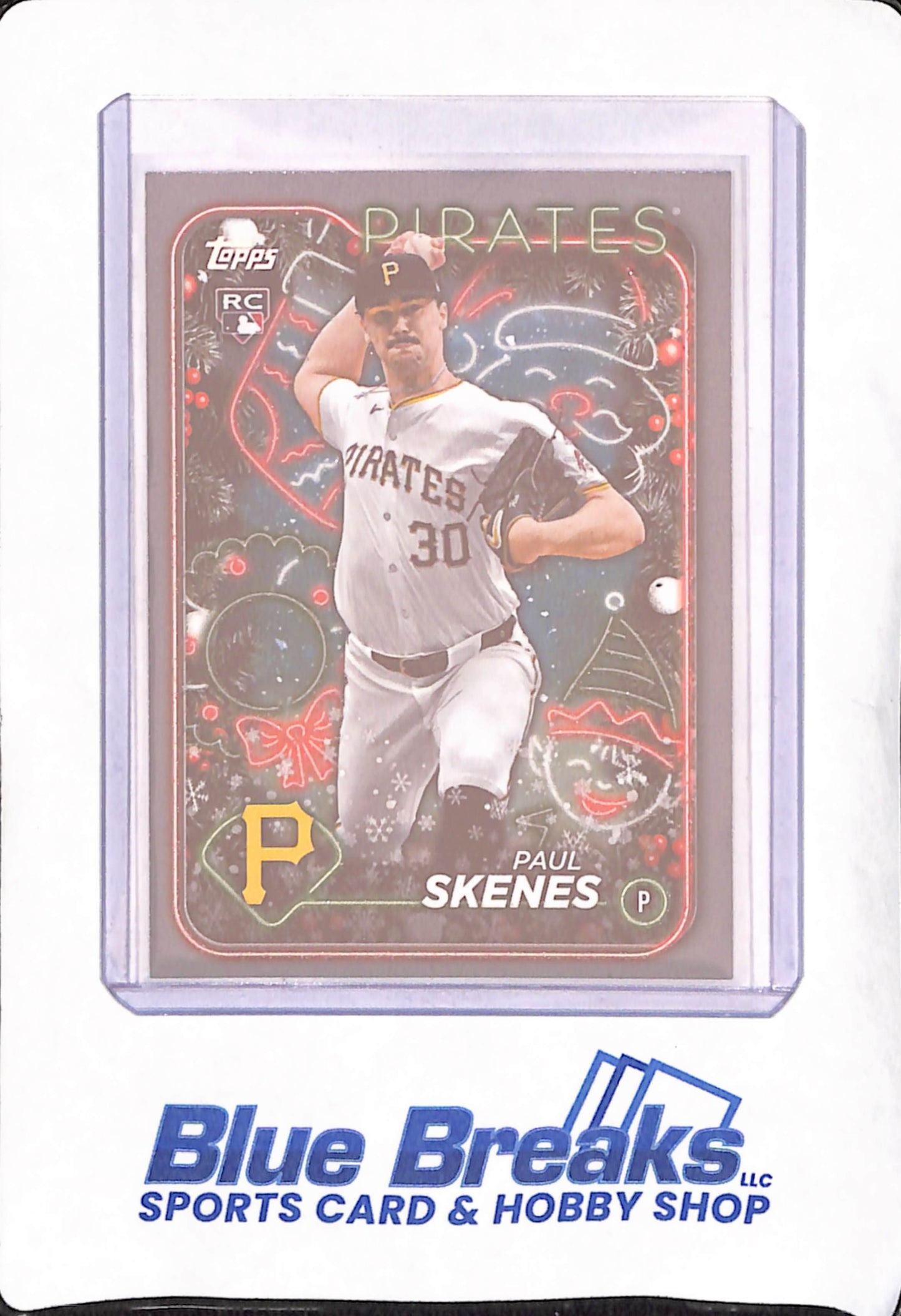 2024 Topps Holiday - Paul Skenes - Pittsburgh Pirates - Baseball - RC - #H165