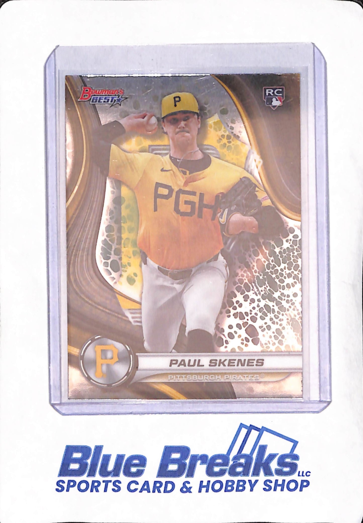 2024 Bowman's Best - Paul Skenes - Pittsburgh Pirates - RC - Baseball - #53