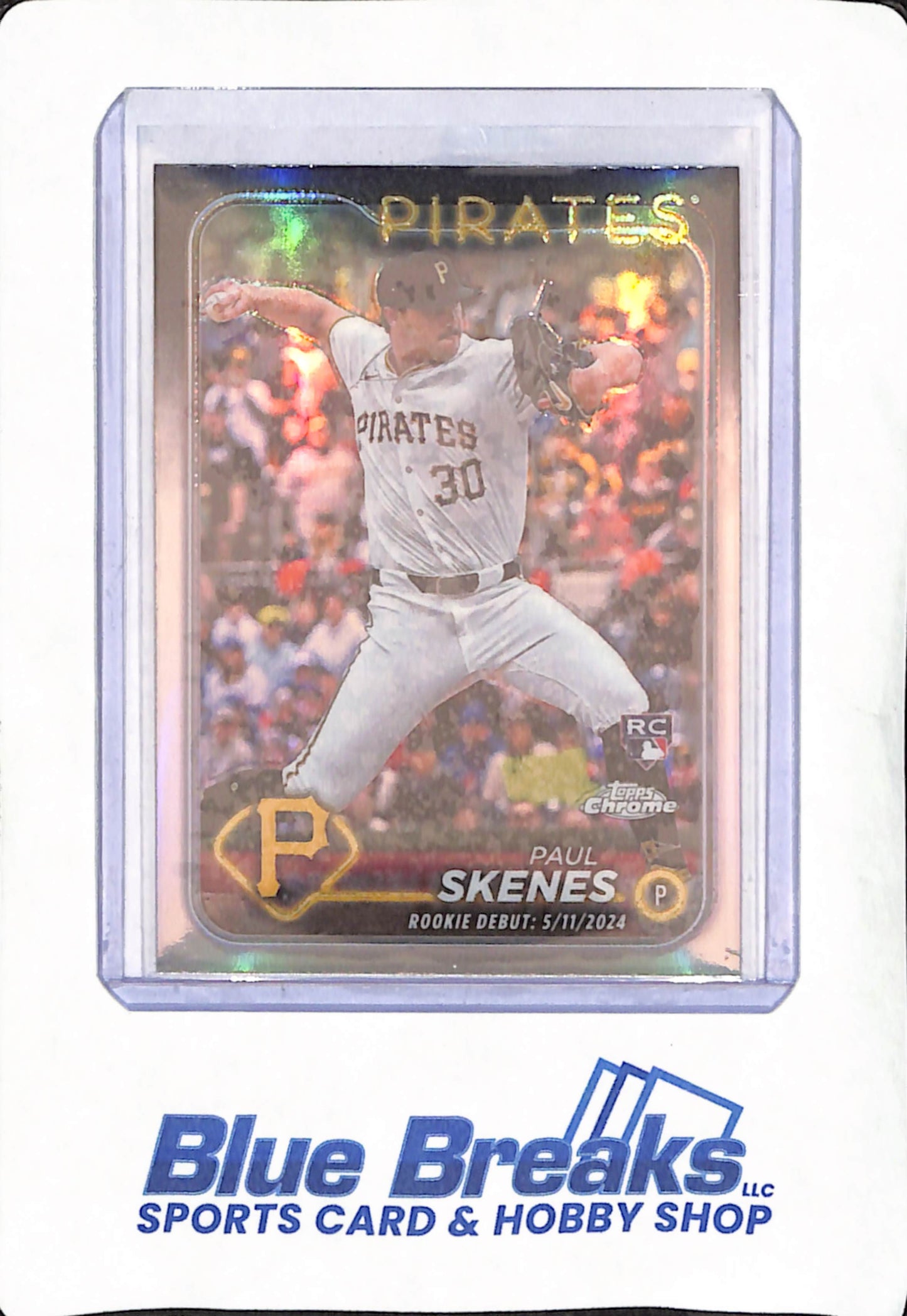 2024 Topps Chrome - Paul Skenes - Pittsburgh Pirates - Baseball - RC - #USC27