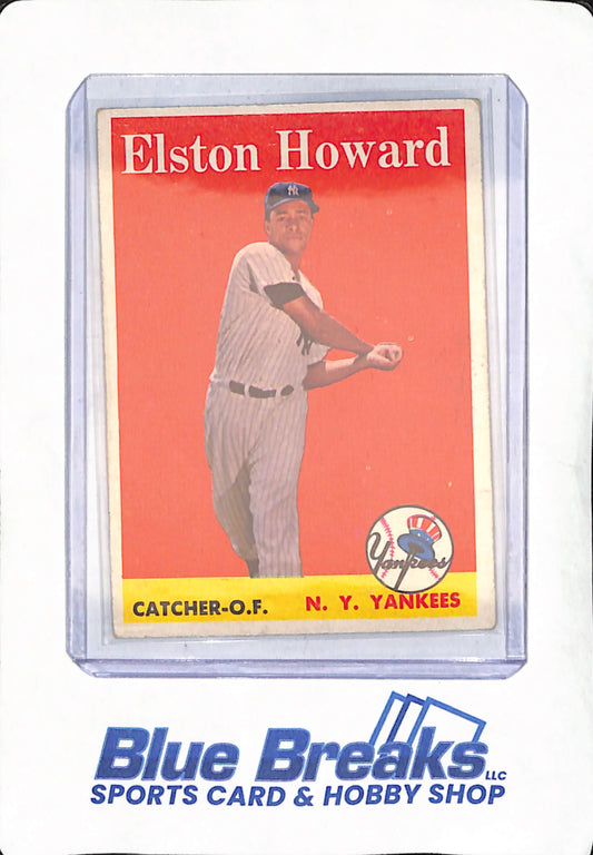 1958 Topps - Elsto Howard - New York Yankees - Baseball - #275