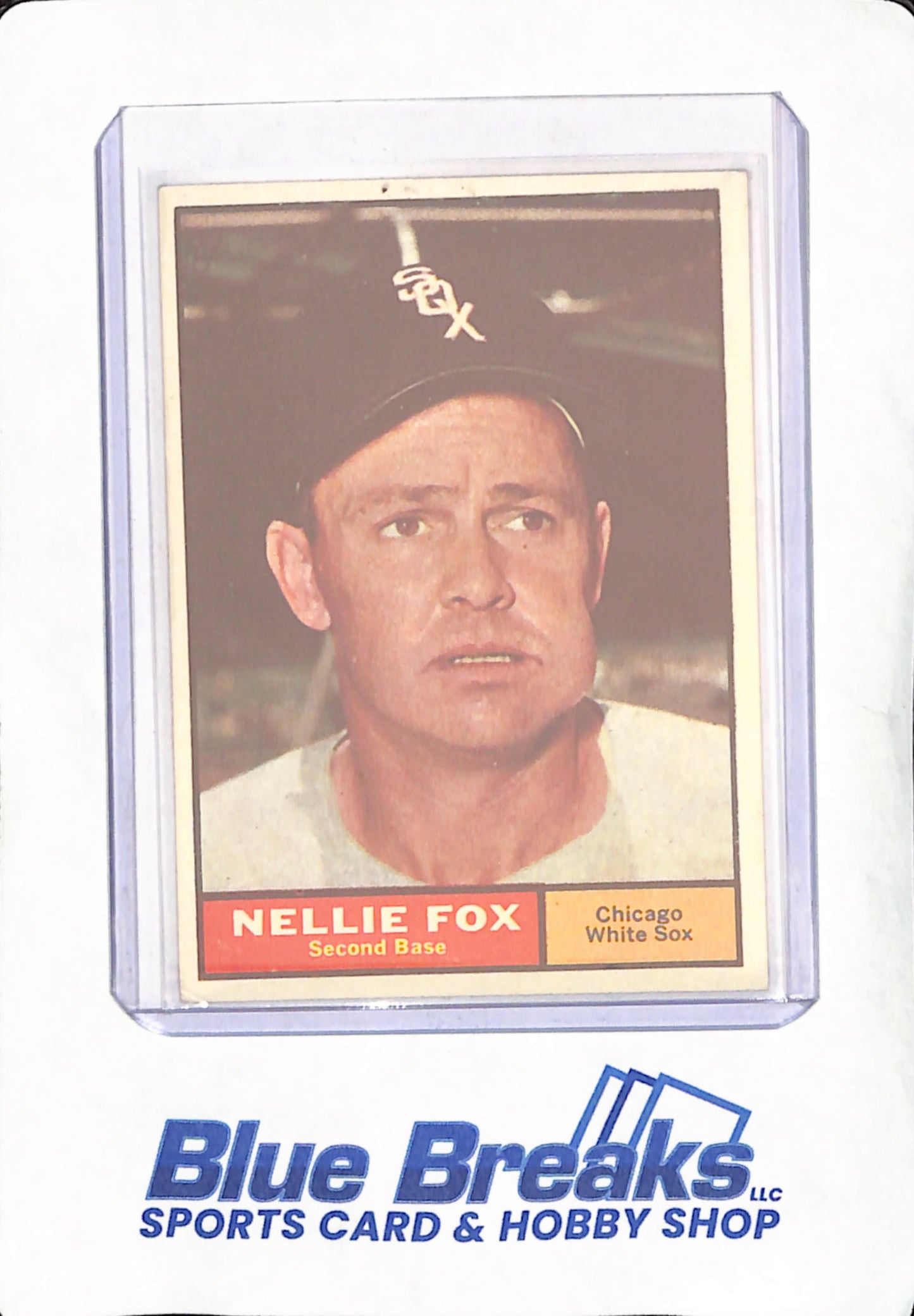 1961 Topps - Nellie Fox - Chicago White Sox - Baseball - #30