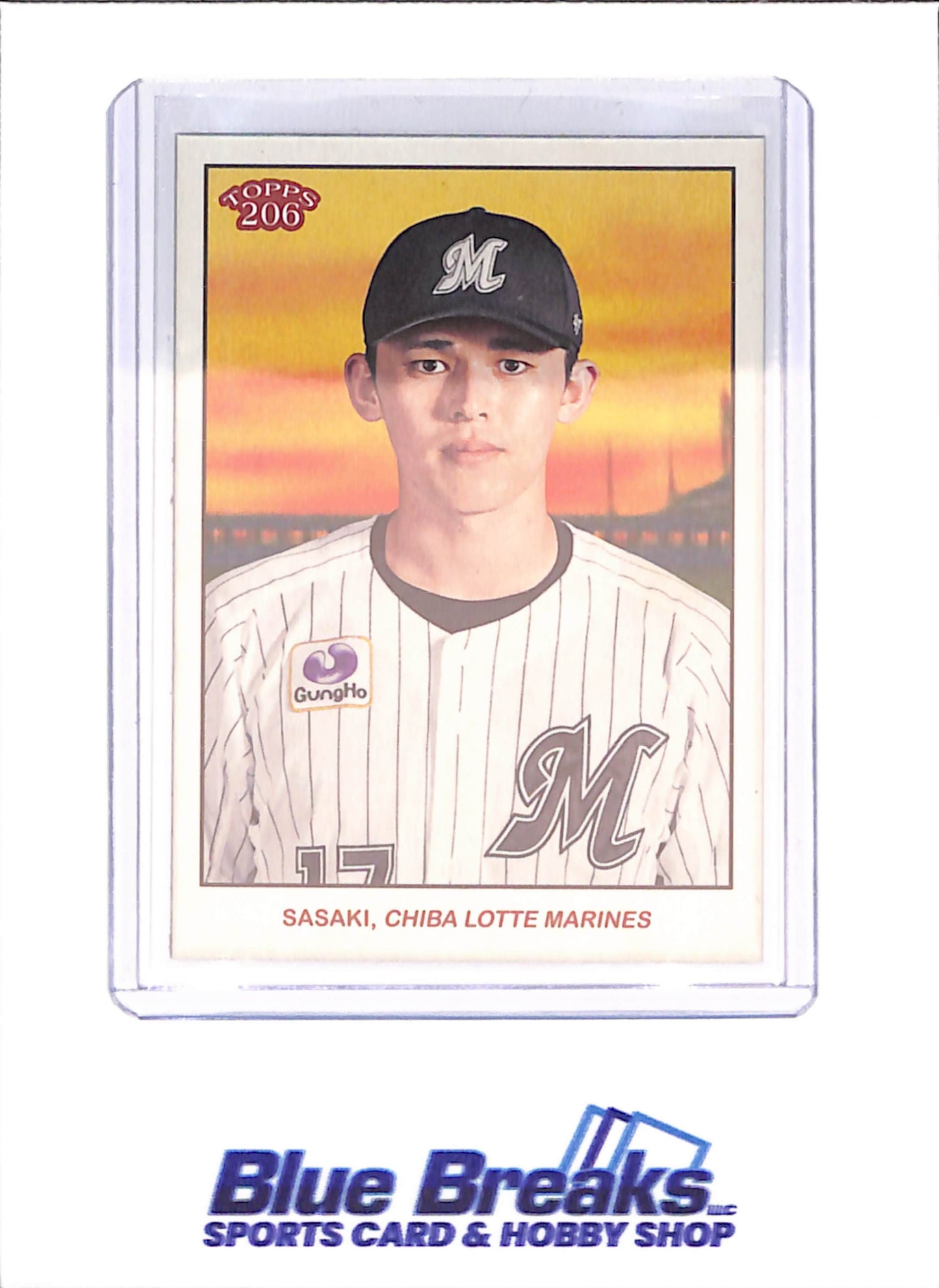 2024 Topps 206 NPB - Roki Sasaki - Chiba Lotte Marines - Japanese Baseball - Baseball - #146
