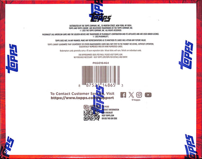 2025 Topps Chrome McDonald's All-American Basketball Hobby Box - Sealed Wax