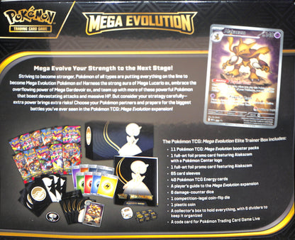 Pokemon - Mega Evolution Pokemon Center Elite Trainer Box - Mega Gardevoir - Sealed Wax