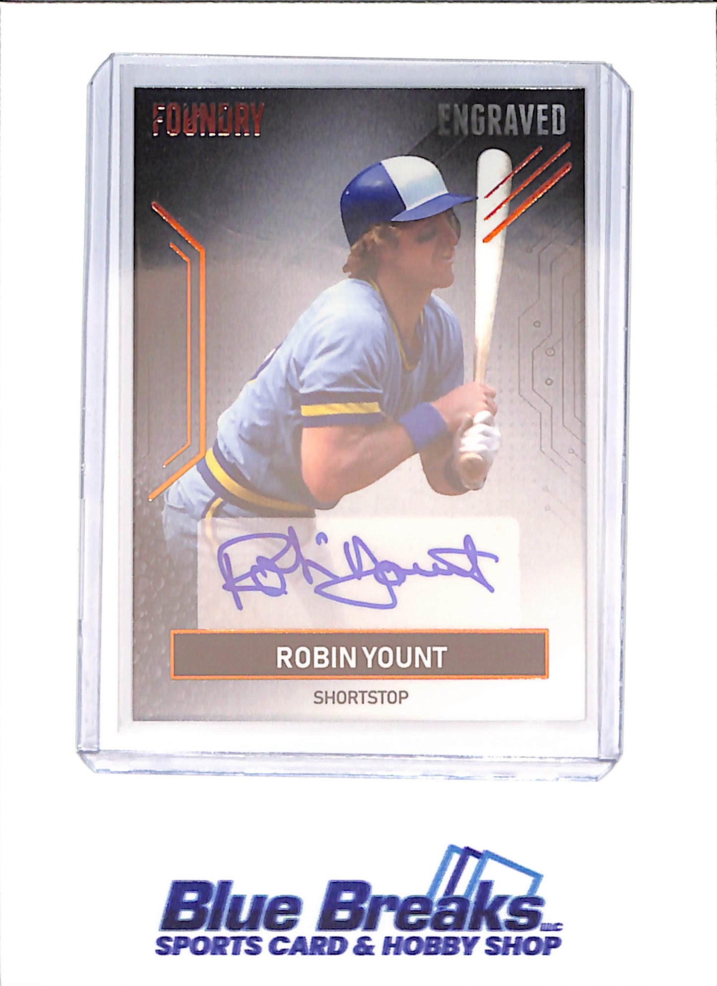 2025 Pulse Foundry - Robin Yount - Autograph - 23/23 - Milwaukee Brewers - Baseball - ENG-RY