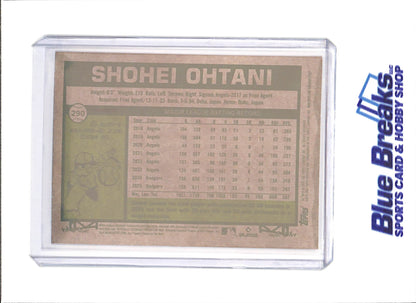 2026 Topps Heritage - Shohei Ohtani - Chrome Refractor - Los Angeles Dodgers - Baseball - #290