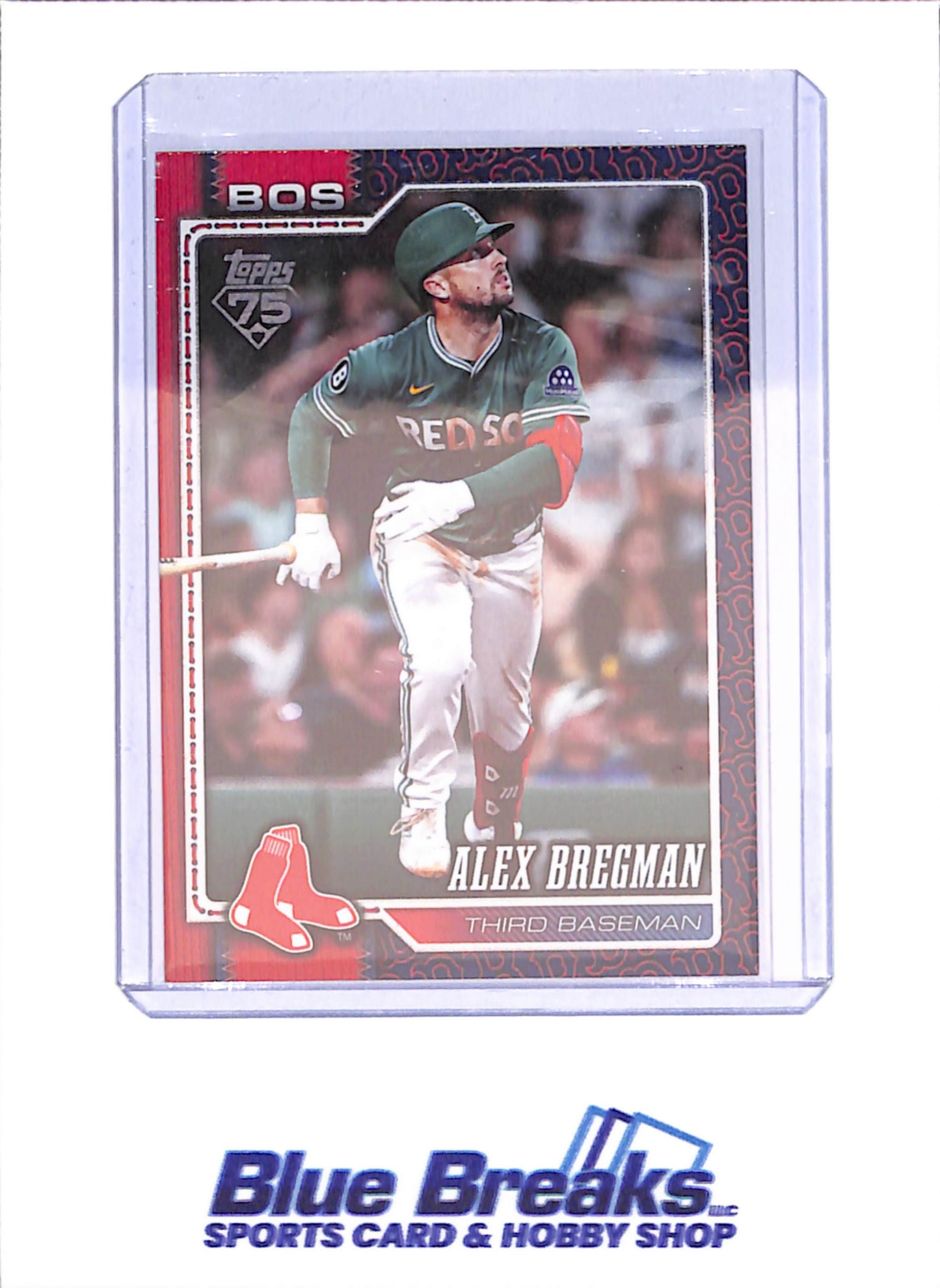2026 Topps - Alex Bregman - Team Logo Border - Boston Red Sox - Baseball - #135