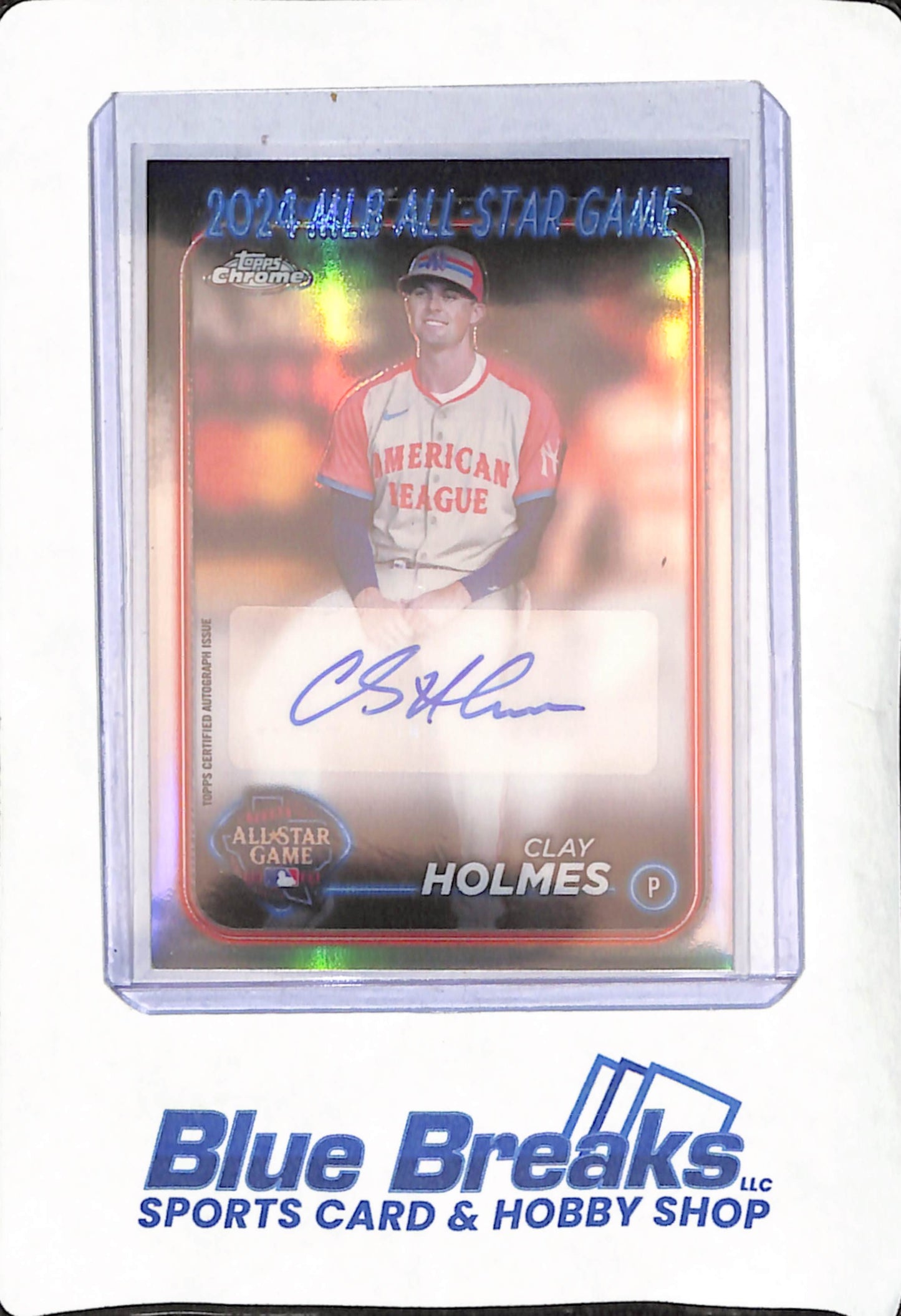 2024 Topps Chrome - Clay Holmes - Autograph - New York Yankees - Baseball - All-Star Game - #ASGCA-CH