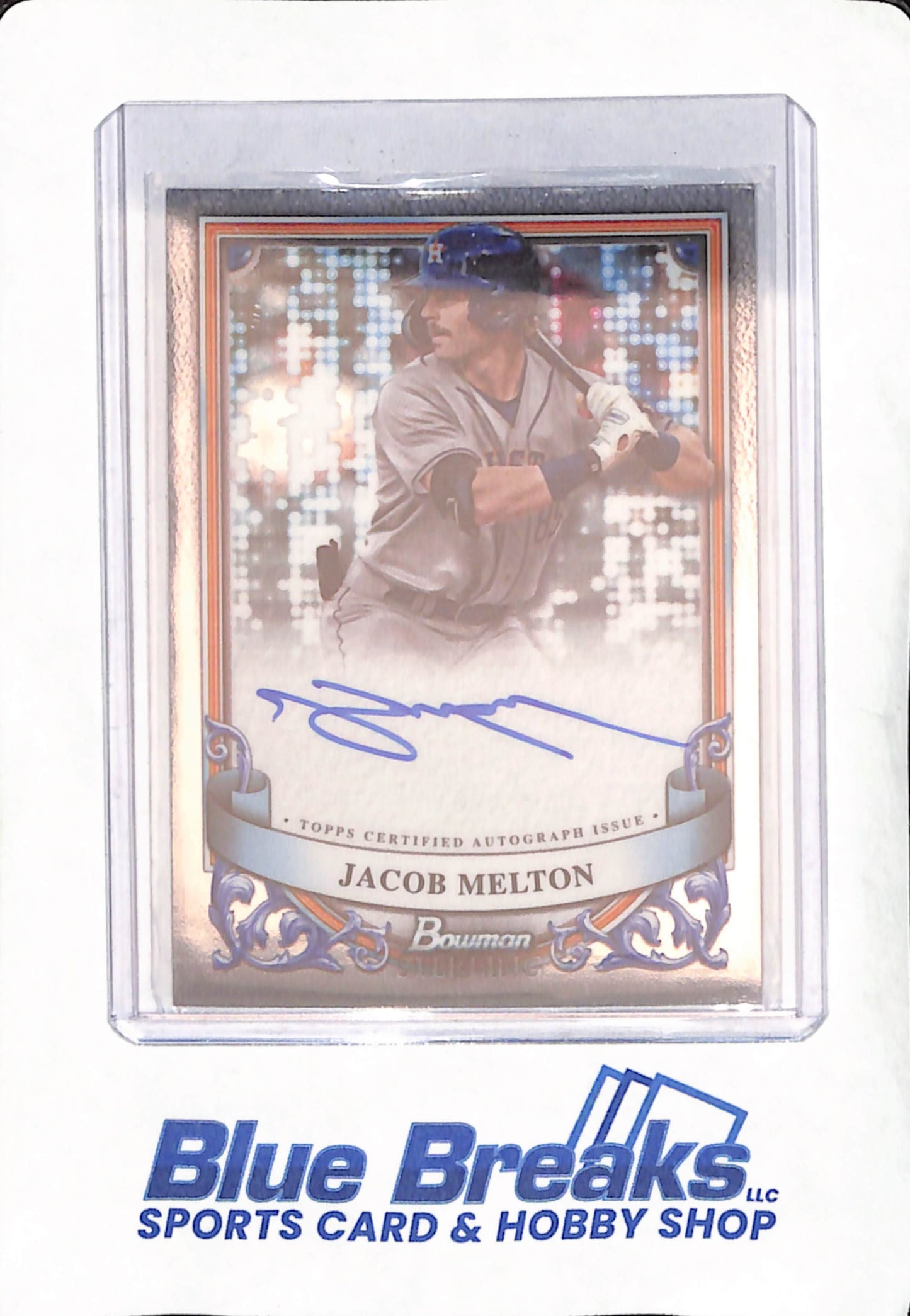 2024 Bowman Sterling - Jacob Melton - Autograph - Houston Astros - Baseball - #PA-JME