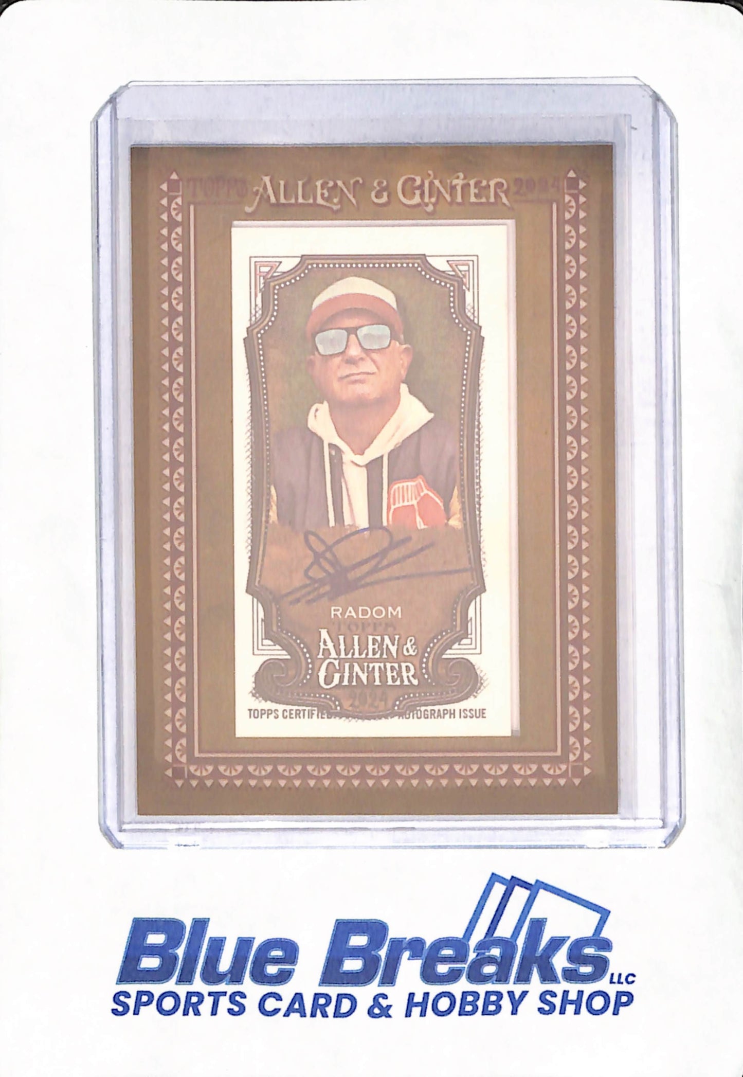 2024 Topps Allen & Ginter - Todd Radom - Mini Framed Autograph - Graphic Designer - #MA-TRA