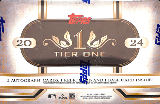 2024 Topps Tier One - Hobby Box - Baseball - Sealed Wax