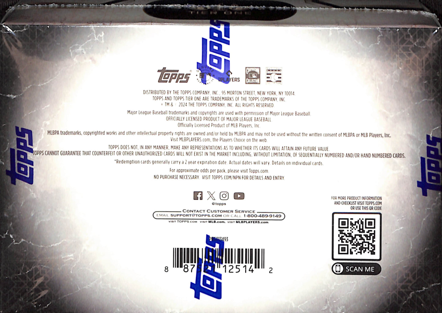 2024 Topps Tier One - Hobby Box - Baseball - Sealed Wax