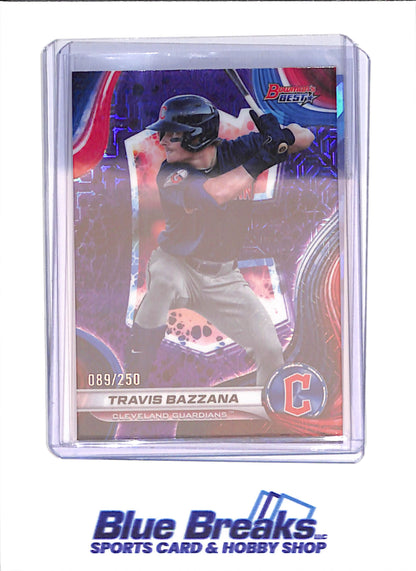 2024 Bowman's Best - Travis Bazzana - Purple - 89/250 - Cleveland Guardians - Baseball - #TP-21