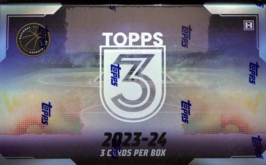 2023-24 Topps 3 Hobby Box - Basketball - Sealed Wax