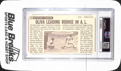 1964 Topps Giants - Tony Oliva - Minnesota Twins - Baseball - PSA 8 - #44