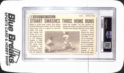 1964 Topps Giant - Dick Stuart - Boston Red Sox - Baseball - PSA 7 - #42