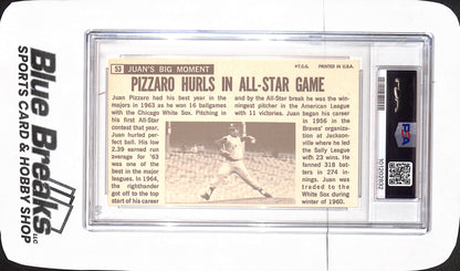 1964 Topps Giants - Juan Pizarro - Chicago White Sox - Baseball - PSA 8 - #53