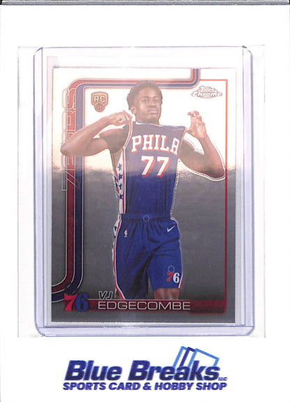 2025 Topps Chrome - Image Variation - VJ Edgecombe - RC - #253 - basketball - 76ers