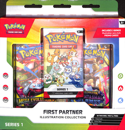 2026 Pokemon - First Partner Illustration Collection (Series 1) -Sealed Wax