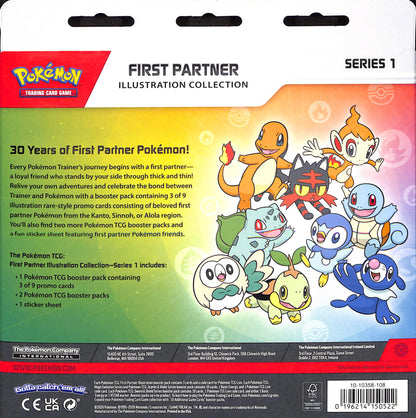 2026 Pokemon - First Partner Illustration Collection (Series 1) -Sealed Wax