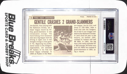 1964 Topps Giants - Jim Gentile - Kansas City Athletics - Baseball - PSA 5 - #15
