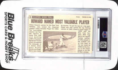 1964 Topps Giants - Elston Howard - New York Yankees - Baseball - PSA 6 - #21