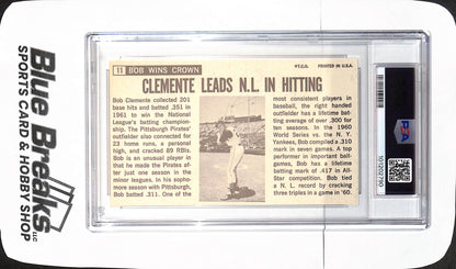 1964 Topps Giants - Roberto "Bob" Clemente - Pittsburgh Pirates - Baseball - PSA 6 - #11