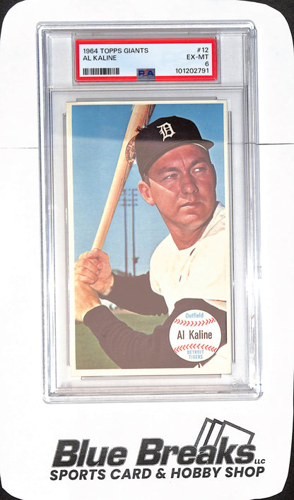 1964 Topps Giants - Al Kaline - Detroit Tigers - Baseball - PSA 6 - #12