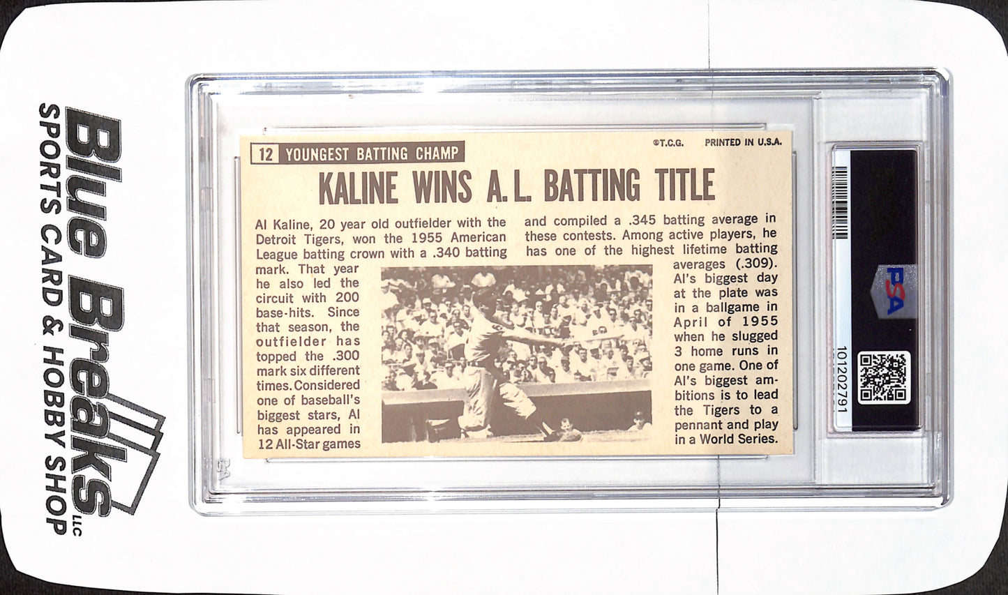 1964 Topps Giants - Al Kaline - Detroit Tigers - Baseball - PSA 6 - #12