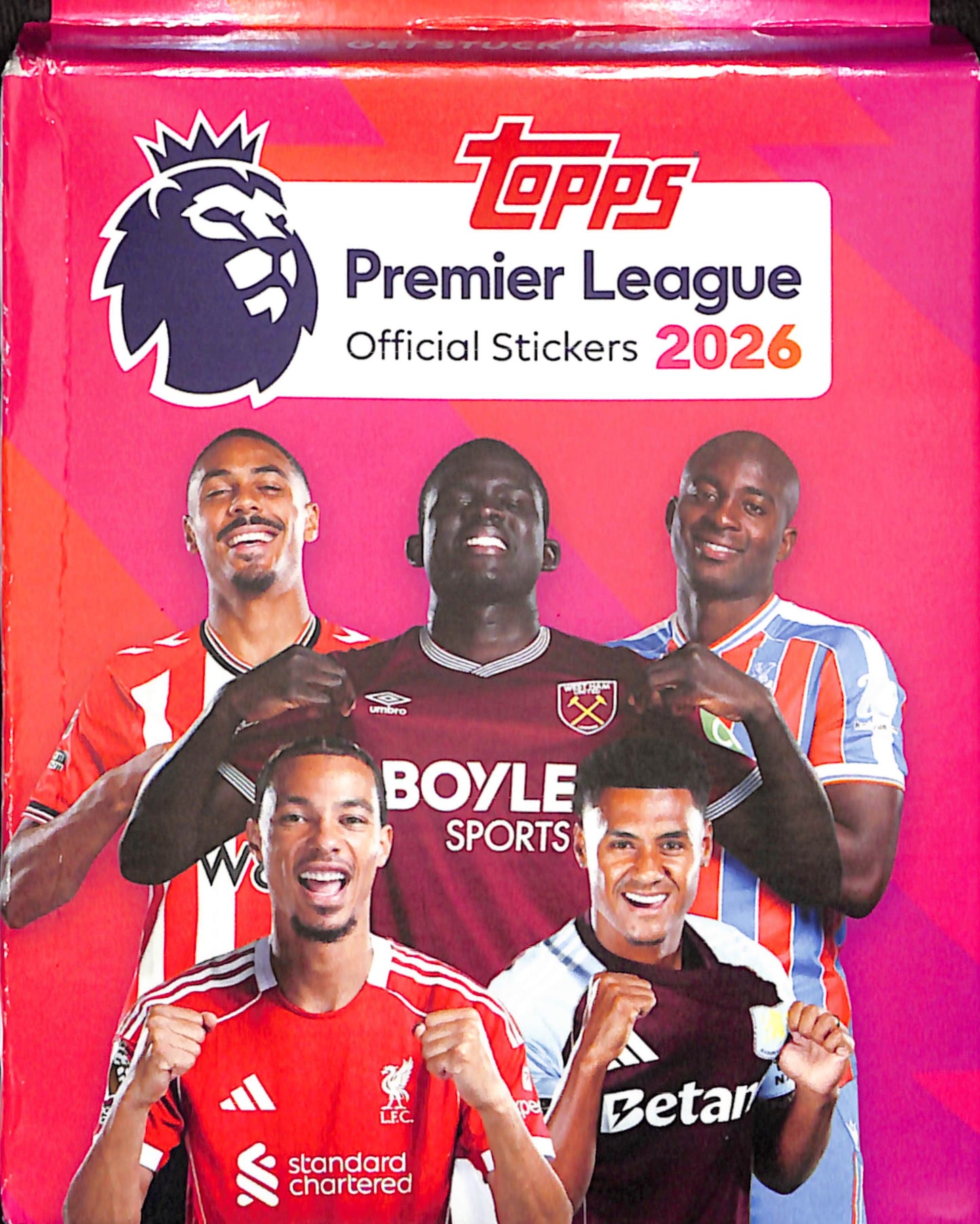 2026 Topps Premier League Official Stickers - Eco Pack - Sealed Wax