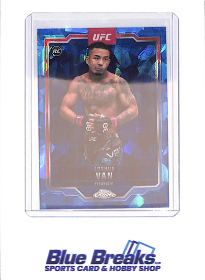 2025 Topps Chrome Sapphire - Joshua Can - RC - Flyweight - UFC - #136
